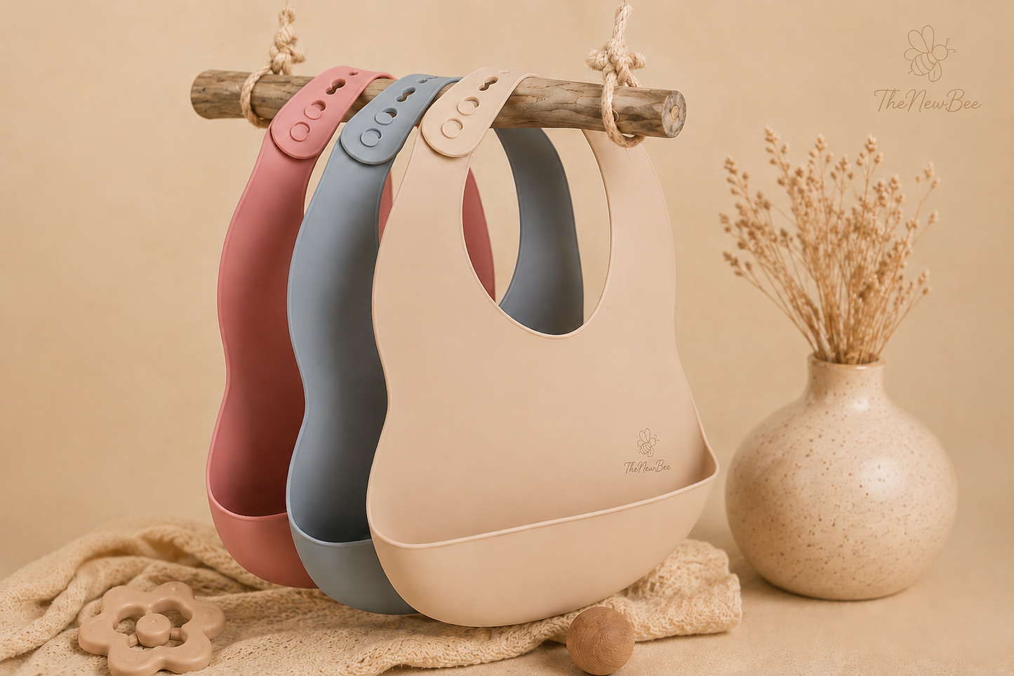 TheNewBee™ Silicone Baby Bib