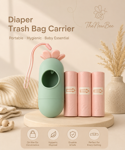 TheNewBee™ Disposable Diaper Bag with Case