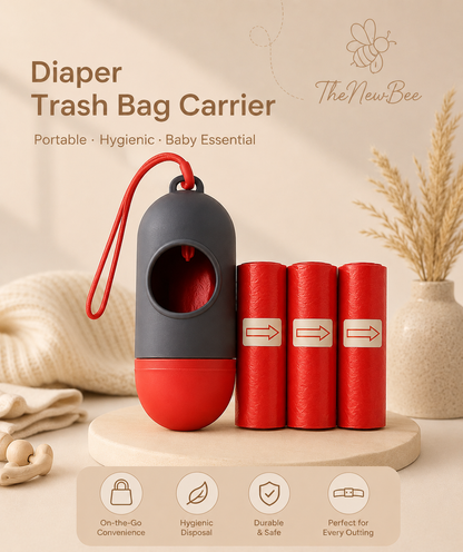 TheNewBee™ Disposable Diaper Bag with Case